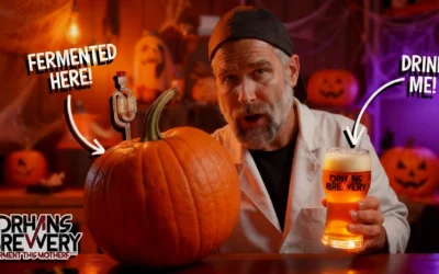 Brewing Beer Inside a Pumpkin – Behind the Scenes of My Halloween Special