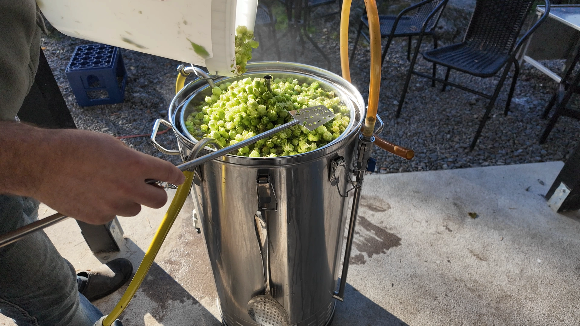 adding hops 2