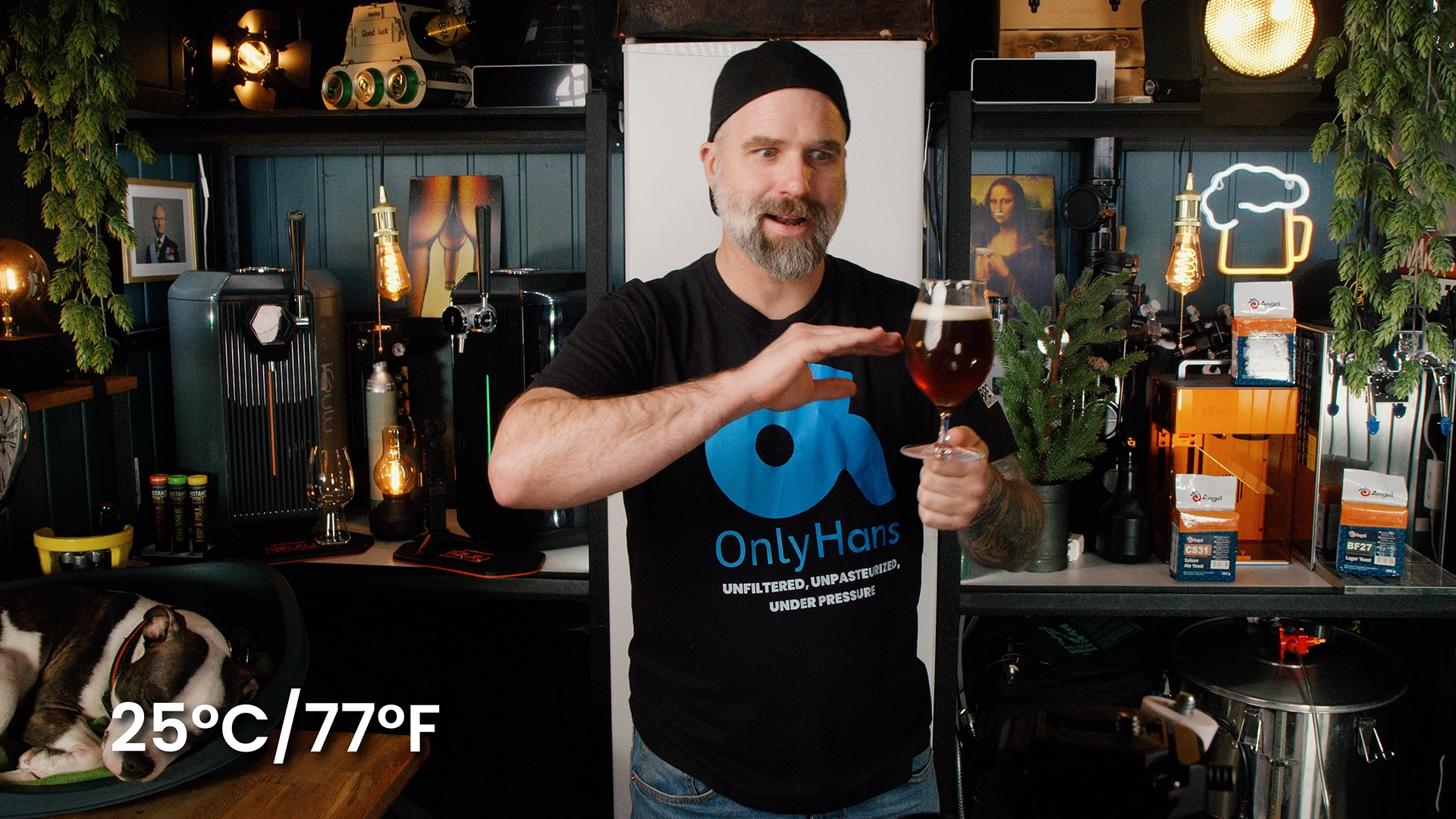 Saison fermentation temperature 