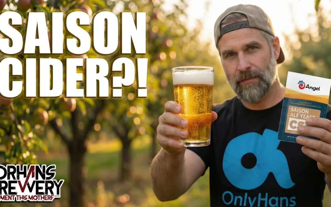 Brewing Hard Apple Cider with Saison Yeast: What Happens When You Use the “Wrong” Yeast?