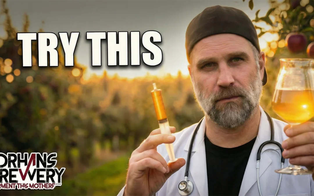 How to Backsweeten Hard Cider Safely (No Bottle Bombs)